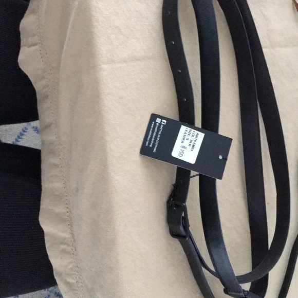 Black leather belt-wraps twice main image 4